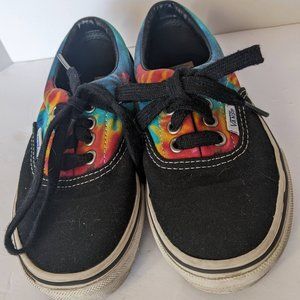 Kids Vans Era Tie Dye & Black Vans Sneakers 2014